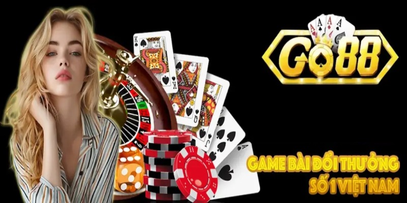 Sảnh game bài Go88 là điểm đến được đánh giá hàng đầu